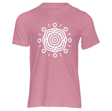 Load image into Gallery viewer, Pink with flower #DoMore t-shirt
